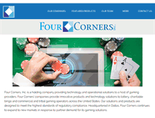 Tablet Screenshot of fourcornersinc.com
